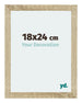 Mura MDF Photo Frame 18x24cm Sonoma Oak Front Size | Yourdecoration.com