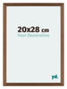 Mura MDF Photo Frame 20x28cm Copper Design Front Size | Yourdecoration.com