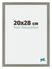 Mura MDF Photo Frame 20x28cm Gray Front Size | Yourdecoration.com