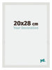 Mura MDF Photo Frame 20x28cm White Matte Front Size | Yourdecoration.com