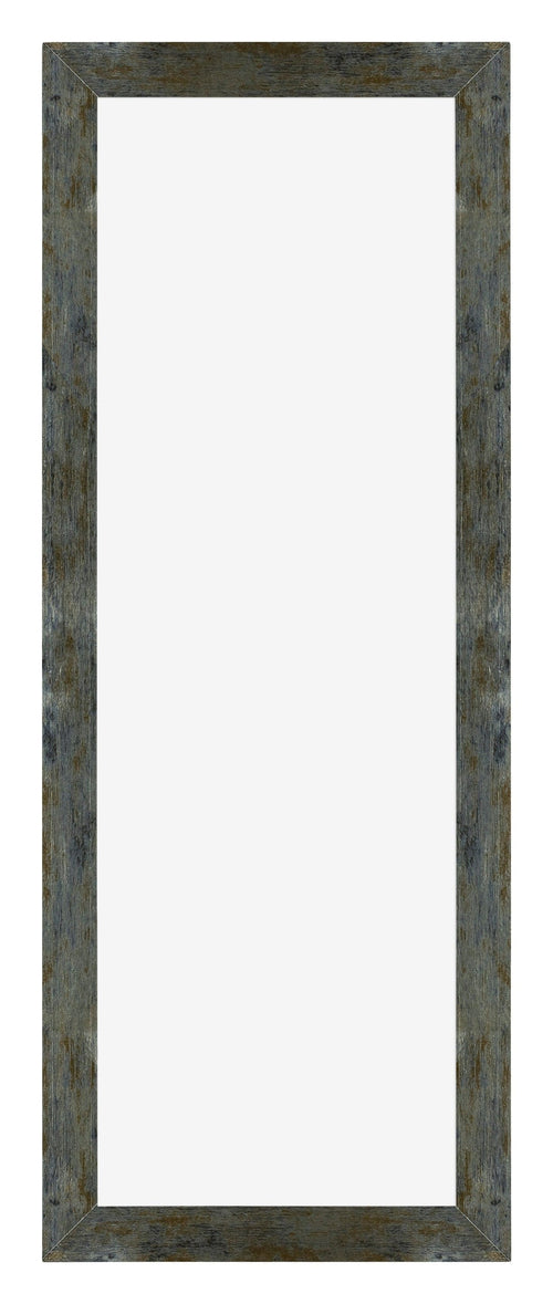 Mura MDF Photo Frame 20x60 Blue Gold Melange Front | Yourdecoration.com