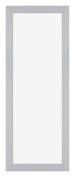 Mura MDF Photo Frame 20x60 Silver Matte Front | Yourdecoration.com
