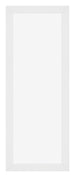 Mura MDF Photo Frame 20x60 White High Gloss Front | Yourdecoration.com