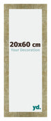 Mura MDF Photo Frame 20x60cm Gold Antique Front Size | Yourdecoration.com
