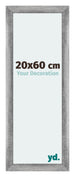 Mura MDF Photo Frame 20x60cm Gray Wiped Front Size | Yourdecoration.com