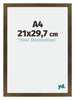 Mura MDF Photo Frame 21x29 7cm A4 Bronze Design Front Size | Yourdecoration.com