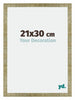 Mura MDF Photo Frame 21x30cm Gold Antique Front Size | Yourdecoration.com