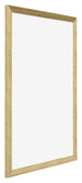 Mura MDF Photo Frame 21x30cm Gold Shiny Front Oblique | Yourdecoration.com
