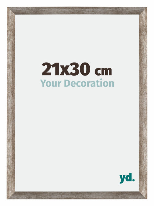 Mura MDF Photo Frame 21x30cm Metal Vintage Front Size | Yourdecoration.com