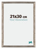 Mura MDF Photo Frame 21x30cm Metal Vintage Front Size | Yourdecoration.com