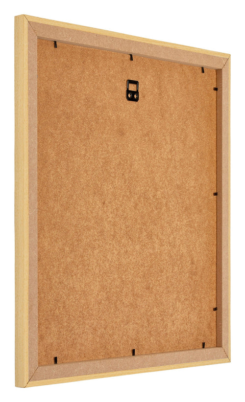 Mura MDF Photo Frame 25x25cm Beech Design Back Oblique | YourDesignation.com