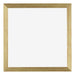 Mura MDF Photo Frame 25x25cm Gold Shiny Front | Yourdecoration.com