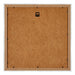 Mura MDF Photo Frame 25x25cm Silver Glossy Vintage Back | Yourdecoration.com