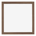 Mura MDF Photo Frame 25x25cm Walnut Dark Front | Yourdecoration.com