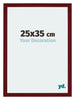 Mura MDF Photo Frame 25x35cm Winered Wiped Front Size | Yourdecoration.com