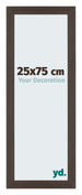 Mura MDF Photo Frame 25x75cm Clear Blue Swept Front Size | Yourdecoration.com