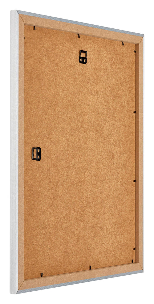 Mura MDF Photo Frame 28x35cm Aluminum Brushed Back Oblique | Yourdecoration.com