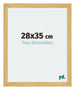 Mura MDF Photo Frame 28x35cm Pine Design Front Size | Yourdecoration.com