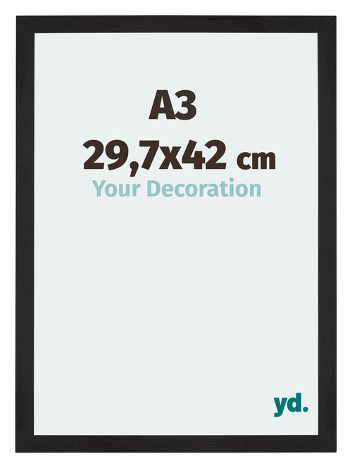 Mura MDF Photo Frame 29 7x42cm A3 Back Wood Grain Front Size | Yourdecoration.com