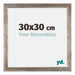 Mura MDF Photo Frame 30x30cm Metal Vintage Front Size | Yourdecoration.com