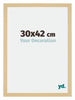 Mura MDF Photo Frame 30x42cm Maple Decor Front Size | Yourdecoration.com