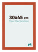 Mura MDF Photo Frame 30x45cm Orange Front Size | Yourdecoration.com