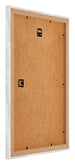 Mura MDF Photo Frame 30x45cm Silver Glossy Vintage Back Oblique | Yourdecoration.com
