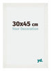 Mura MDF Photo Frame 30x45cm White Wiped Front Size | Yourdecoration.com