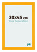 Mura MDF Photo Frame 30x45cm Yellow Front Size | Yourdecoration.com