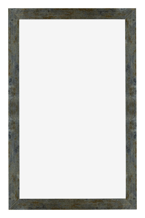 Mura MDF Photo Frame 30x50cm Blue Gold Melange Front | Yourdecoration.com