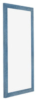 Mura MDF Photo Frame 30x60cm Bright Blue Swept Front Oblique | Yourdecoration.com