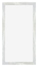 Mura MDF Photo Frame 30x60cm Silver Glossy Vintage Front | Yourdecoration.com