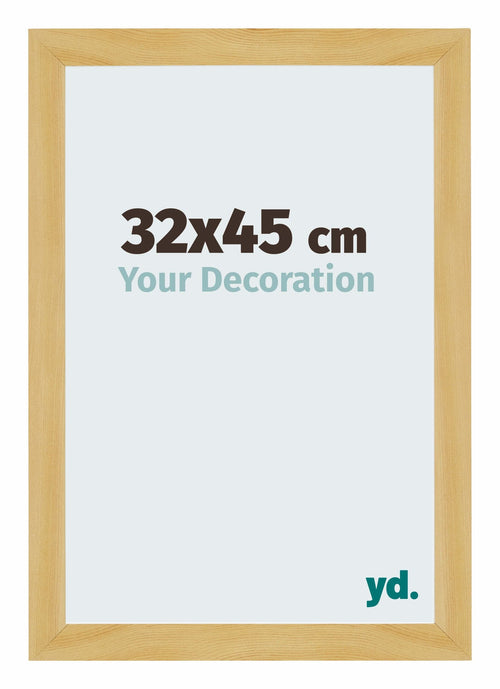 Mura MDF Photo Frame 32x45cm Metal Vintage Front Size | Yourdecoration.com