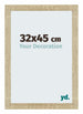 Mura MDF Photo Frame 32x45cm Sonoma Oak Front Size | Yourdecoration.com