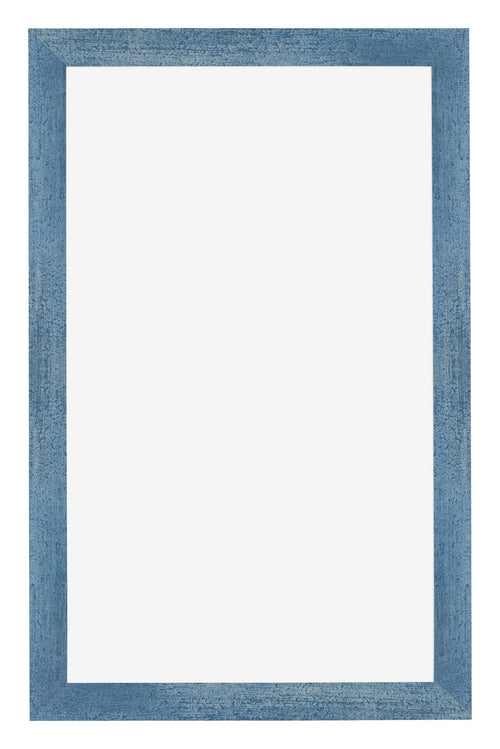 Mura MDF Photo Frame 33x48cm Bleu Brillant Patiné Front | Yourdecoration.com