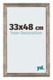 Mura MDF Photo Frame 33x48cm Métal Vintage Front Size | Yourdecoration.com