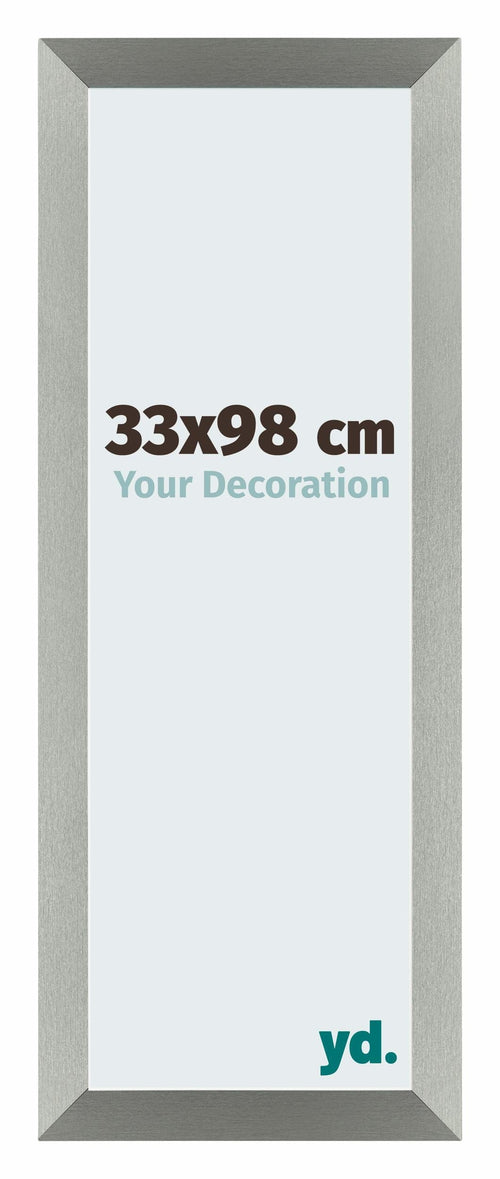 Mura MDF Photo Frame 33x98cm Champagne Front Size | Yourdecoration.com