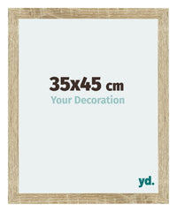 Mura MDF Photo Frame 35x45cm Sonoma Oak Front Size | Yourdecoration.com