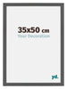 Mura MDF Photo Frame 35x50cm Anthracite Size | Yourdecoration.com
