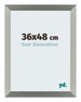 Mura MDF Photo Frame 36x48cm Champagne Front Size | Yourdecoration.com
