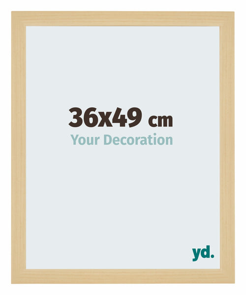 Mura MDF Photo Frame 36x49cm Décor Érable Front Size | Yourdecoration.com