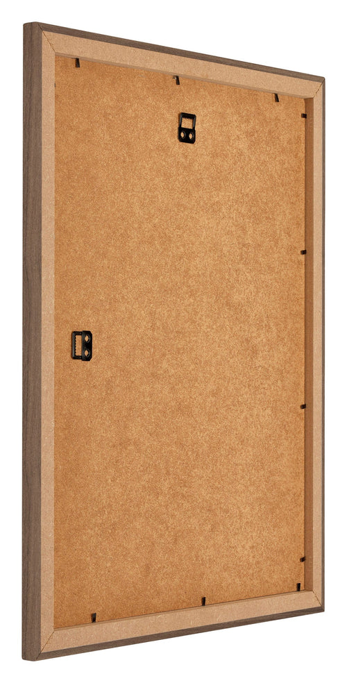 Mura MDF Photo Frame 36x49cm Noyer Foncé Back Oblique | Yourdecoration.com