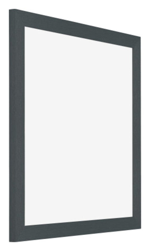 Mura MDF Photo Frame 40x40cm Anthracite Front Oblique | Yourdecoration.com