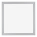 Mura MDF Photo Frame 40x40cm Silver Matte Front | Yourdecoration.com