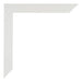 Mura MDF Photo Frame 40x40cm White Matte Detail Corner | Yourdecoration.com