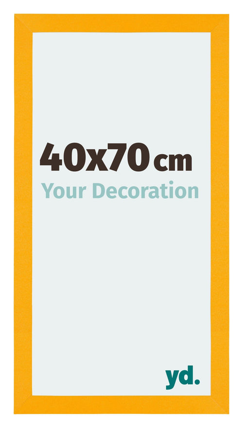 Mura MDF Photo Frame 40x70cm Yellow Front Size | Yourdecoration.com