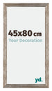 Mura MDF Photo Frame 45x80cm Metal Vintage Front Size | Yourdecoration.com