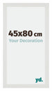 Mura MDF Photo Frame 45x80cm White Matte Front Size | Yourdecoration.com