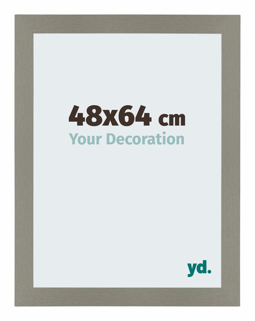 Mura MDF Photo Frame 48x64cm Anthracite Front Size | Yourdecoration.com