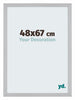 Mura MDF Photo Frame 48x67cm Mahogany Front Size | Yourdecoration.com